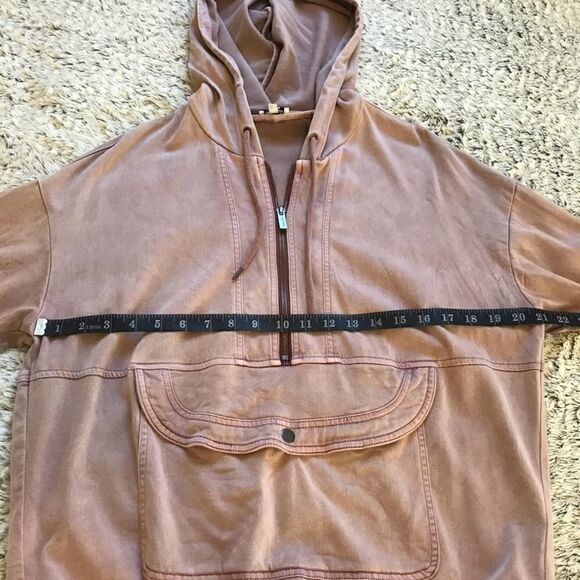 SPLENDID X-Small Pink Adjustable Hoodie W Front Pocket | SPLENDID XS Pullover - Picture 9 of 11